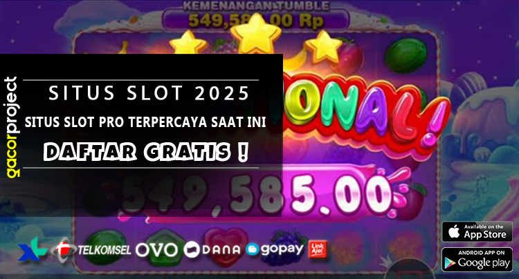 Situs Slot Pro Terpercaya Saat Ini