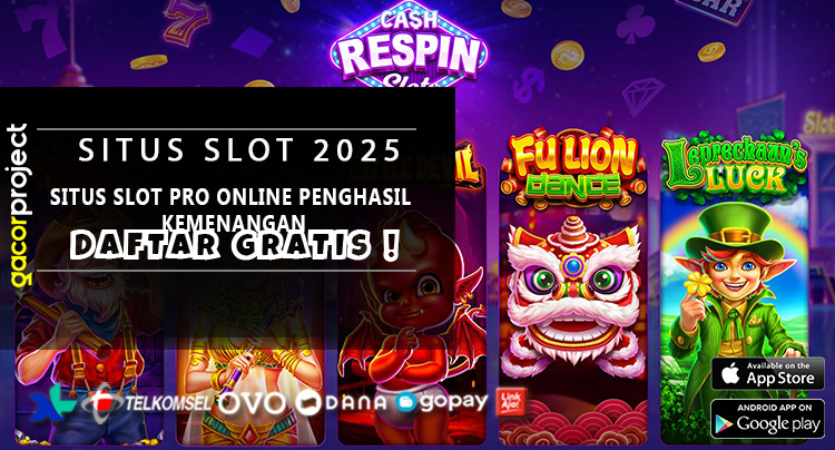 Situs Slot Pro Online Penghasil Kemenangan
