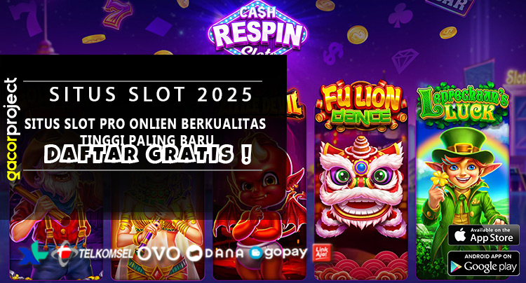 Situs Slot Pro Online Berkualitas Tinggi Paling Baru